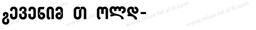 Levenim MT Bold字体转换